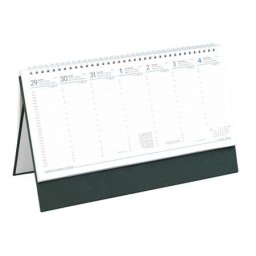 TOPTIMER Naptár, asztali, álló, TOPTIMER, fekete