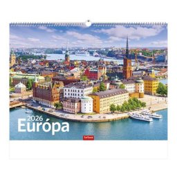 TOPTIMER Naptár, fali, TOPTIMER, "Európa"