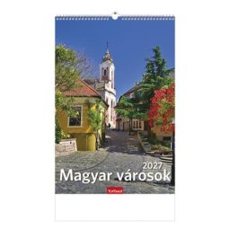TOPTIMER Naptár, fali, TOPTIMER "Magyar városok"