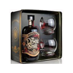 THE DEMONS SHARE 12 éVES RUM AJáNDéKCSOMAG 2 POHáR 0,7L 41%DRS DD - KIÁRUSÍTÁS