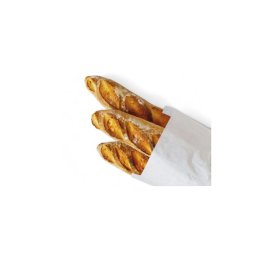 Papírtasak ablak nélküli 1,5 kg-os 180+60x350 mm 1000 db/csomag fehér