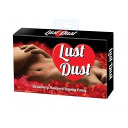 Lust Dust z erotikus csokoldpor eper z 2 tasak