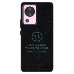 Fekete szilikon tok az alábbi mobiltelefonokra Xiaomi 13 Lite - LEFT A MARK