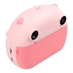 OEM KDC-0013B instant fényképezőgép nyomtatóval gyerekekek - rózsaszín