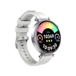 XO GT4 Mini okosóra, AMOLED, ezüst