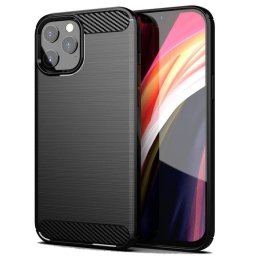 Honor X5b / X5b Plus szilikon tok, fekete, Carbon fiber