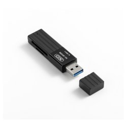 XO 2 az 1-ben kártyaolvasó DK05B USB 3.0, fekete