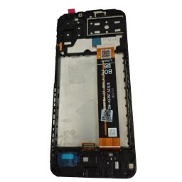 Samsung Galaxy A23 4G LCD + érintőpanel kerettel, fekete, SM-A235 (HASZNÁLT, 72 ÓRÁS)