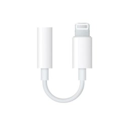 Apple MMX62ZM/A Lightning/3,5 Jack Blister Adapter - Fehér