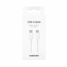 Samsung DX310JWEGEU 3A 1.8M USB-C Blister ADATKÁBEL - Fehér