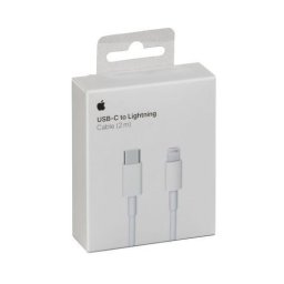 Apple MQGH2ZM/A USB Type-C/Lightning 2M Blister Adatkábel - Fehér