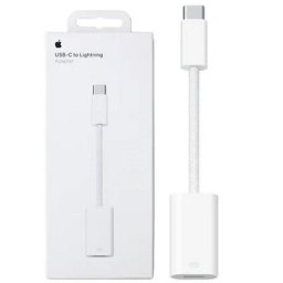 Apple MUQX3ZM/A Lightning/Type-C Adapter- Fehér