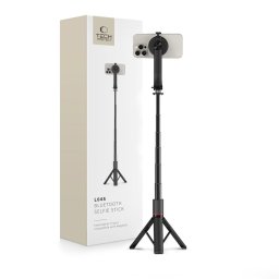 Tech-Protect L04S Bluetooth MagSafe Tripod Stand Multifunkciós Wireless Gimbal Selfie Bot - Fekete