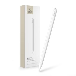 Tech-Protect Mágneses Type-C Kapacitív Ceruza (aktív) - Fehér