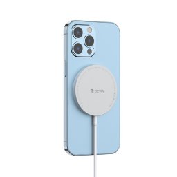 Devia EA239 Smart Magnetic Type-C MagSafe Töltő - Fehér