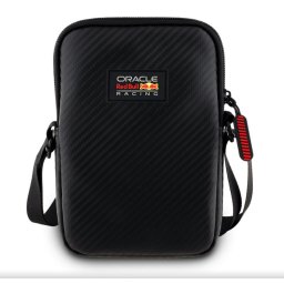 Red Bull PU Carbon telefontartó táska, M méret, fekete, RBPBNPAK