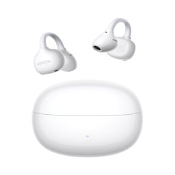 UGREEN WS218 CLIPBUDS bluetooth fülhallgató SZTEREO (v6.0, TWS, aktív zajszűrő, fülre akasztható, IPX4 + töltőtok) FEHÉR