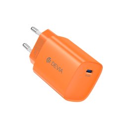 Devia RCE-6001CWEU Ultra6 PD 40W Dynamic GaN Hálózati Töltőfej - Narancssárga