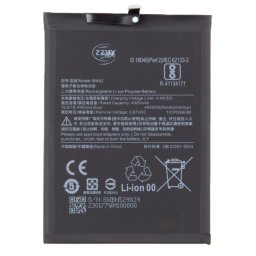 Xiaomi Redmi Note 9 Pro (Indiai verzio) akkumulátor, 5020mAh, BN52