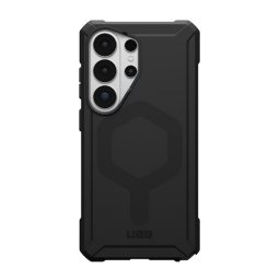UAG DOT szilikon telefonvédő (erős ütésállóság, légpárnás sarok, lyukacsos, MagSafe) FEKETE Samsung Galaxy S26 Ultra (SM-S948)