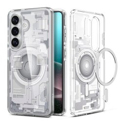 SPIGEN ULTRA HYBRID ZERO ONE műanyag telefonvédő (ütésállóság, légpárnás keret, MagSafe) FEHÉR Samsung Galaxy S26 (SM-S942)