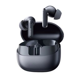 BASEUS BASS BP1 PRO bluetooth fülhallgató SZTEREO (v6.0, TWS, mikrofon, zajszűrő, IP55 vízálló + töltőtok) FEKETE