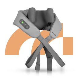 PRO-Comfy Akkus Shiatsu vibrációs 3D nyak és váll masszírozógép, fűtő funkcióval, 25 W, 1800 mAh