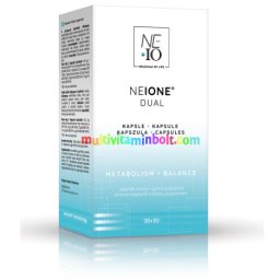 Matuzalem Neio Dual 2x30 db kapszula, kétkomponensű, egyedülálló bioaktív Matuzalem flavonoid komplexet tartalmaz ásványi anyagokkal és vitaminokkal