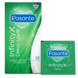 Pasante vszer retardl hats 12 darab latex fekete