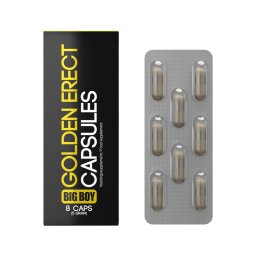 Big Boy Golden Erect - étrend kiegészítő kapszula férfiaknak (8db)