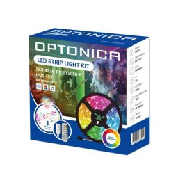 Optonica Bluetooth zene LED szalag 30Led/m 4W/m 12V 5050 RGB 5m SZETT 4328