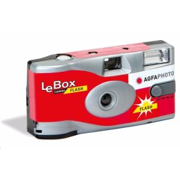 Agfaphoto LeBox Flash 400/27 - eldobható analóg kamera