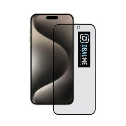 CSOMAG:ME Privacy 5D edzett üveg Apple iPhone 15 Pro Max Fekete