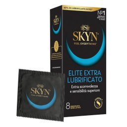 Skyn - Elite Extra Lubricated extravékony latexmentes óvszer (8 db)