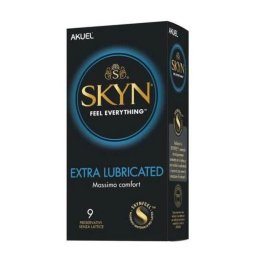Skyn - Extra Lubricated latexmentes óvszer, extra síkostással (9 db)