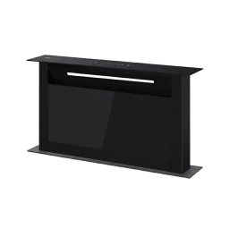 Kluge pultból kiemelkedő fekete páraelszívó, 60cm