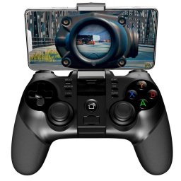iPega 9076 2.4GHz vezeték nélküli Gamepad / kontroller iOS/PS3/PS4/PC/Android TV/N-Switch kompatibilis, fekete