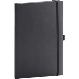 Klasszikus notesz Balacron borítással black, pontozott, 15x21cm, Presco