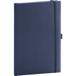 Klasszikus notesz Balacron borítással dark blue, pontozott, 15x21cm, Presco