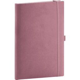 Klasszikus notesz Aprint borítással Neo pink, vonalas, 15x21cm, Presco