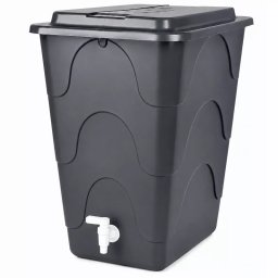 Esővízgyűjtő hordó | Szürke | 240L