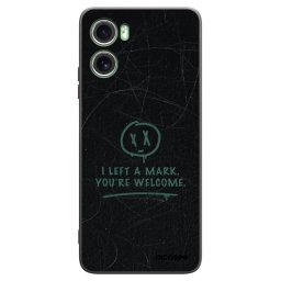 Fekete szilikon tok az alábbi mobiltelefonokra Motorola Moto G06 - LEFT A MARK