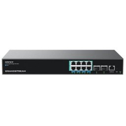 Grandstream GWN7821P menedzselt hálózati kapcsoló L3, 8x2.5G, SFP , PoE, VLAN, IGMP, MLD, MVR, IGMP, MLD, MVR