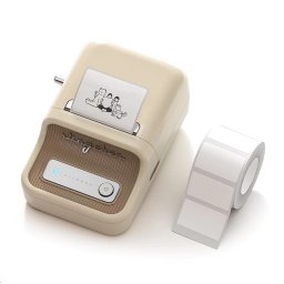 Niimbot B21S Smart címkenyomtató, fehér 210 db címketekercs