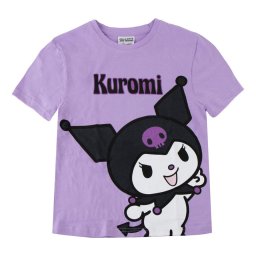 Hello Kitty Kuromi Purple gyerek rövid póló, felső 12 év / 152 cm