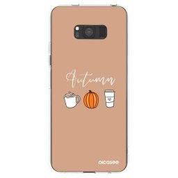 Átlátszó szilikon tok az alábbi mobiltelefonokra Samsung Galaxy S8 G950F - Autumn