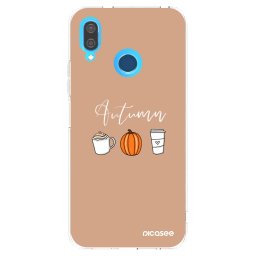 Átlátszó szilikon tok az alábbi mobiltelefonokra Huawei P20 Lite - Autumn