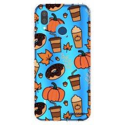 Átlátszó szilikon tok az alábbi mobiltelefonokra Huawei P20 Lite - Fallovers