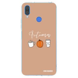 Átlátszó szilikon tok az alábbi mobiltelefonokra Huawei Nova 3 - Autumn