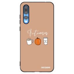 Fekete szilikon tok az alábbi mobiltelefonokra Huawei P20 Pro - Autumn